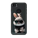 PRINTFIDAA® Printed Hard Back Cover Case for Apple iPhone 7 Logo | iPhone 8 Logo Back Cover (Cool Baby Rabbit) -112