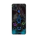 PRINTFIDAA® Printed Hard Back Cover Case for Samsung Galaxy A21s Back Cover (Mask Man) -112