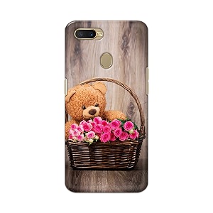 PRINTFIDAA Roses and Teddy Bear in The