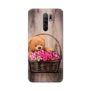 PRINTFIDAA Roses and Teddy Bear in The