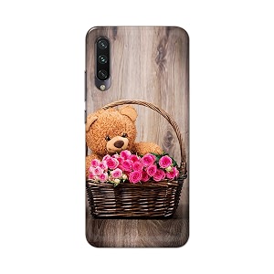 PRINTFIDAA Roses and Teddy Bear in The