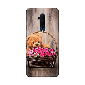 PRINTFIDAA Roses and Teddy Bear in The