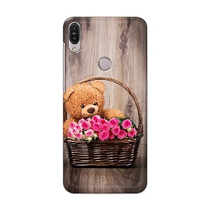 PRINTFIDAA Roses and Teddy Bear in The