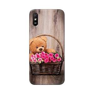 PRINTFIDAA Roses and Teddy Bear in The
