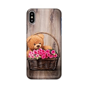 PRINTFIDAA Roses and Teddy Bear in The