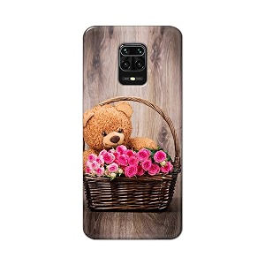 PRINTFIDAA Roses and Teddy Bear in The