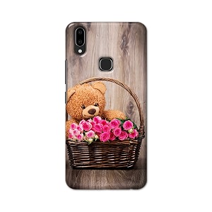 PRINTFIDAA Roses and Teddy Bear in The