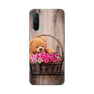 PRINTFIDAA Roses and Teddy Bear in The