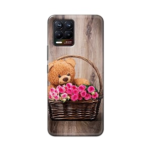 PRINTFIDAA Roses and Teddy Bear in The