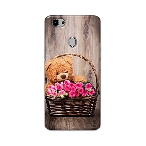 PRINTFIDAA Roses and Teddy Bear in The