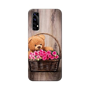 PRINTFIDAA Roses and Teddy Bear in The