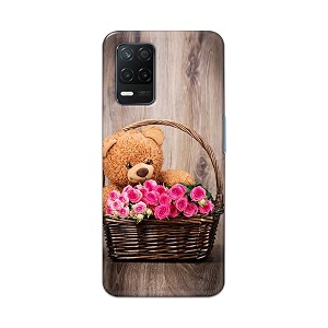 PRINTFIDAA Roses and Teddy Bear in The