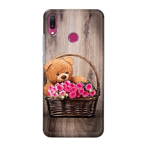PRINTFIDAA Roses and Teddy Bear in The