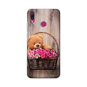 PRINTFIDAA Roses and Teddy Bear in The