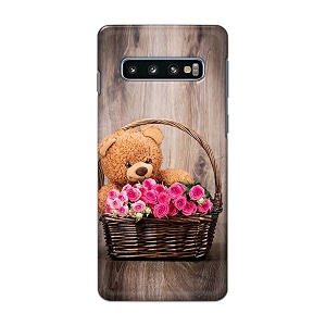 PRINTFIDAA Roses and Teddy Bear in The