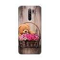 PRINTFIDAA Roses and Teddy Bear in The