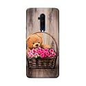 PRINTFIDAA Roses and Teddy Bear in The