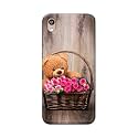 PRINTFIDAA Roses and Teddy Bear in The
