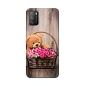 PRINTFIDAA Roses and Teddy Bear in The