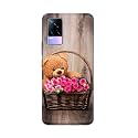 PRINTFIDAA Roses and Teddy Bear in The