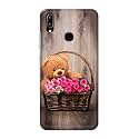 PRINTFIDAA Roses and Teddy Bear in The
