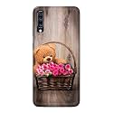 PRINTFIDAA Roses and Teddy Bear in The