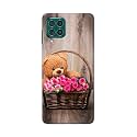 PRINTFIDAA Roses and Teddy Bear in The