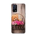 PRINTFIDAA Roses and Teddy Bear in The