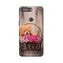 PRINTFIDAA Roses and Teddy Bear in The