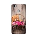 PRINTFIDAA Roses and Teddy Bear in The