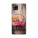 PRINTFIDAA Roses and Teddy Bear in The