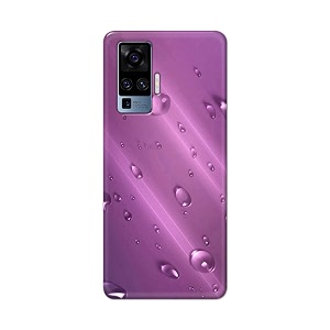 PRINTFIDAA Water Bubbles in Lilac Background Printed