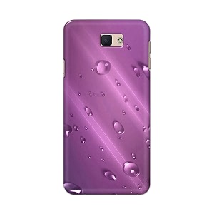 PRINTFIDAA Water Bubbles in Lilac Background Printed