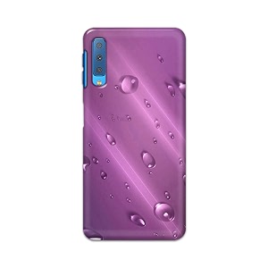 PRINTFIDAA Water Bubbles in Lilac Background Printed