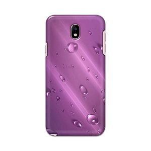 PRINTFIDAA Water Bubbles in Lilac Background Printed
