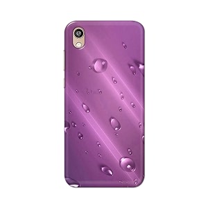 PRINTFIDAA Water Bubbles in Lilac Background Printed