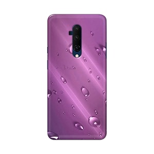 PRINTFIDAA Water Bubbles in Lilac Background Printed