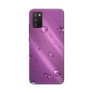 PRINTFIDAA Water Bubbles in Lilac Background Printed