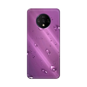 PRINTFIDAA Water Bubbles in Lilac Background Printed
