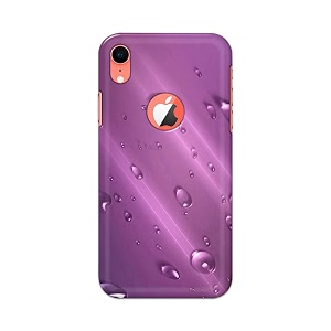 PRINTFIDAA Water Bubbles in Lilac Background Printed
