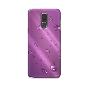 PRINTFIDAA Water Bubbles in Lilac Background Printed