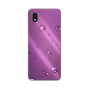 PRINTFIDAA Water Bubbles in Lilac Background Printed