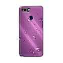 PRINTFIDAA Water Bubbles in Lilac Background Printed