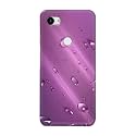 PRINTFIDAA Water Bubbles in Lilac Background Printed