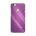 PRINTFIDAA Water Bubbles in Lilac Background Printed