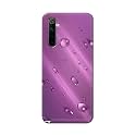 PRINTFIDAA Water Bubbles in Lilac Background Printed