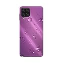 PRINTFIDAA Water Bubbles in Lilac Background Printed