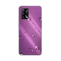 PRINTFIDAA Water Bubbles in Lilac Background Printed
