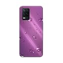 PRINTFIDAA Water Bubbles in Lilac Background Printed