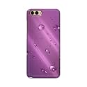 PRINTFIDAA Water Bubbles in Lilac Background Printed
